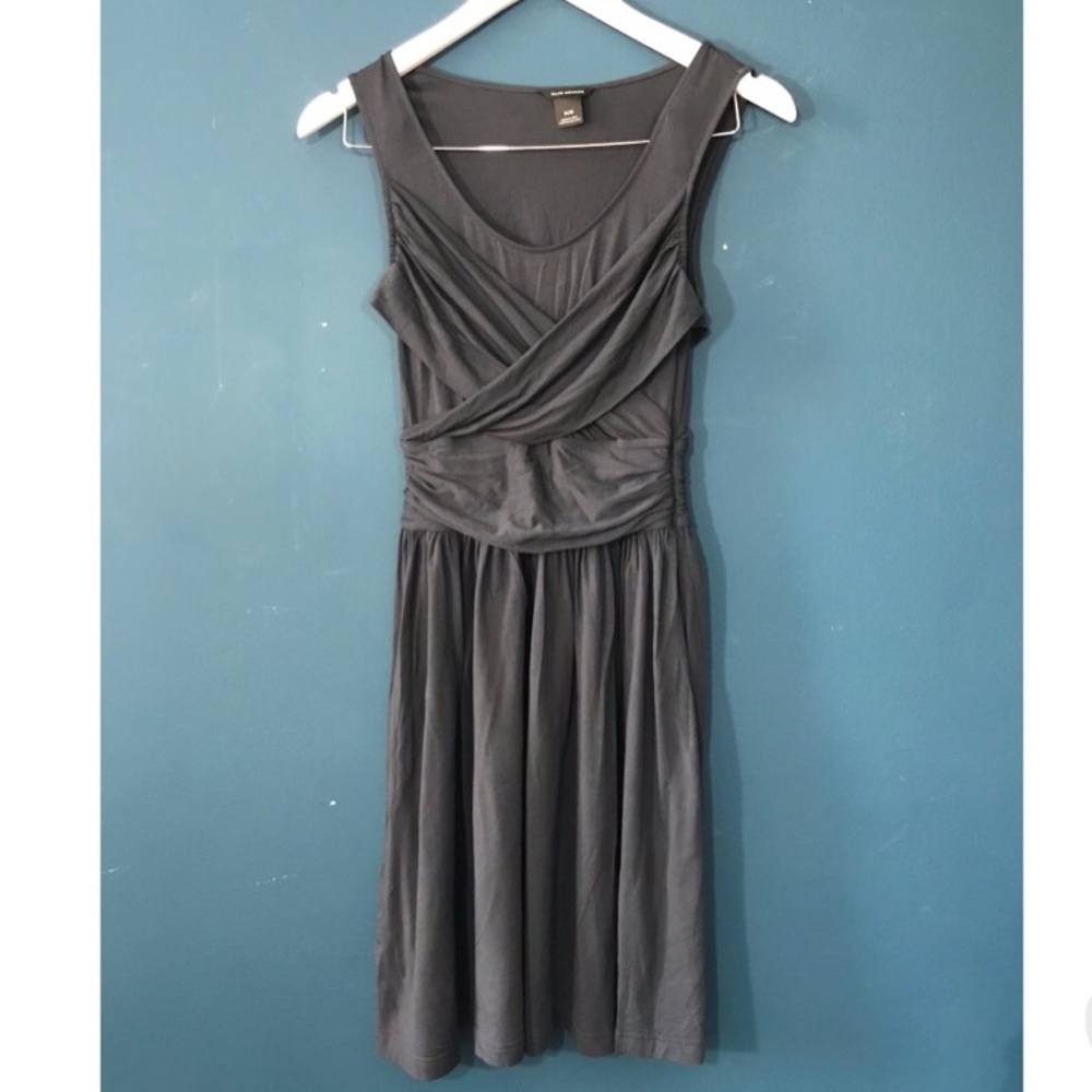 Club Monaco Stretch Fitted Charcoal Grey Medium